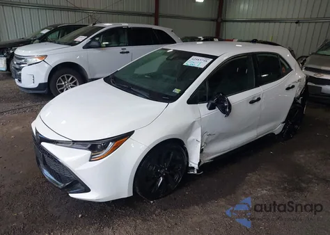 2022 Toyota Corolla Se Nightshade Edition z USA, uszkodzony, nr VIN JTND4MBE2N3151848